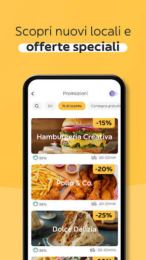 Glovo Cibo a domicilio e altro screenshot 3