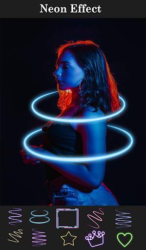 Neon Photo Editor - Neon Effect, Background Remove 1 تصوير الشاشة