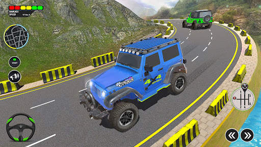 Offroad Jeep Driving Car Games screenshot 1