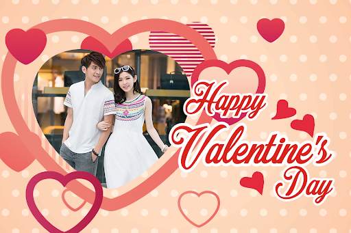 Valentine's day photo frame screenshot 2