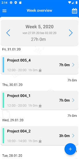 TimeTrack - Time tracker screenshot 3