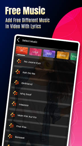 Lyrical Photo Video Maker With Music screenshot 5