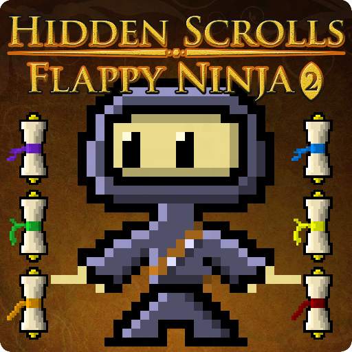 Hidden Scrolls Flappy Ninja 2 1.8