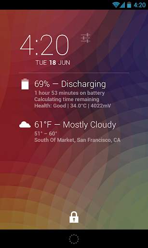 DashClock Battery Extension screenshot 2