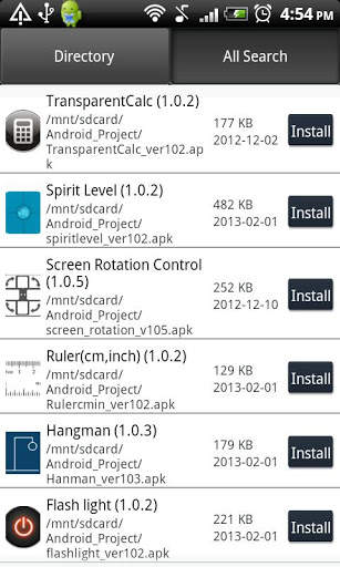 Sd Card Apk Installer screenshot 2