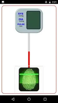 Blood Pressure Finger Scanner BP Prank screenshot 2