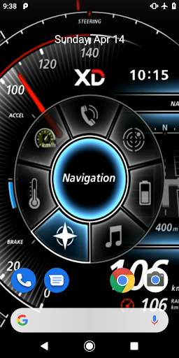 Speedometer Car Dashboard Video Wallpaper screenshot 2