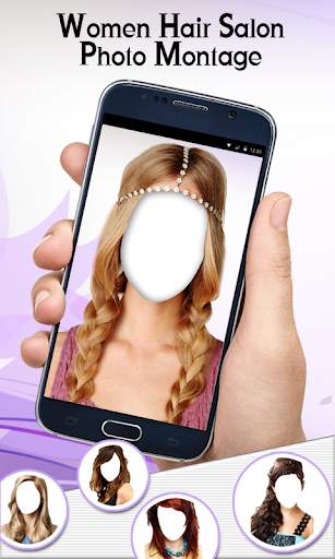 Women Hair Salon Photo Montage screenshot 2