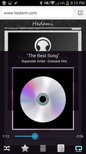 Music Player (Remix) - Trial screenshot 2