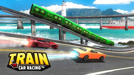 Train Vs Car Racing 2 Player screenshot 9