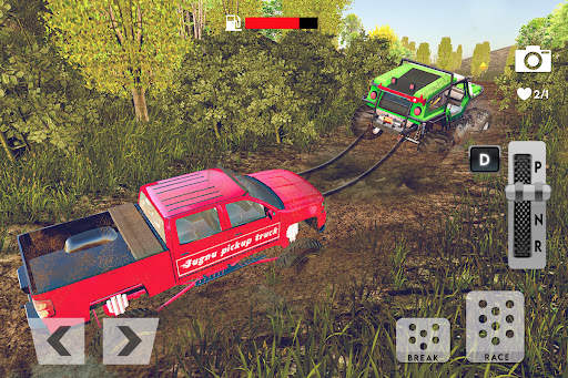 Off-Road Pickup Truck Hill Driving Simulator 2021 screenshot 4