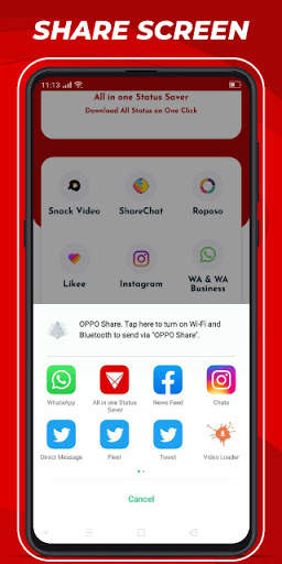 All in one Status Saver -Snap Video, Facebook screenshot 3