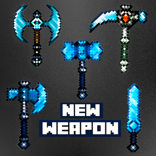 New Weapons Mods for Minecraft PE ⚔️ Guns for MCPE icon