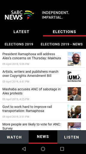 SABC News screenshot 3