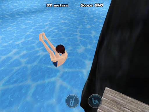 Cliff Diving 3D Free screenshot 3