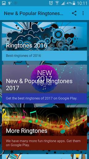 New & Popular Ringtones 2016 screenshot 1