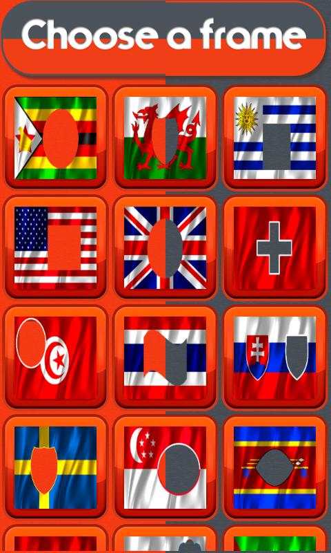 World Flags Photo Frames - Photo Editor screenshot 2