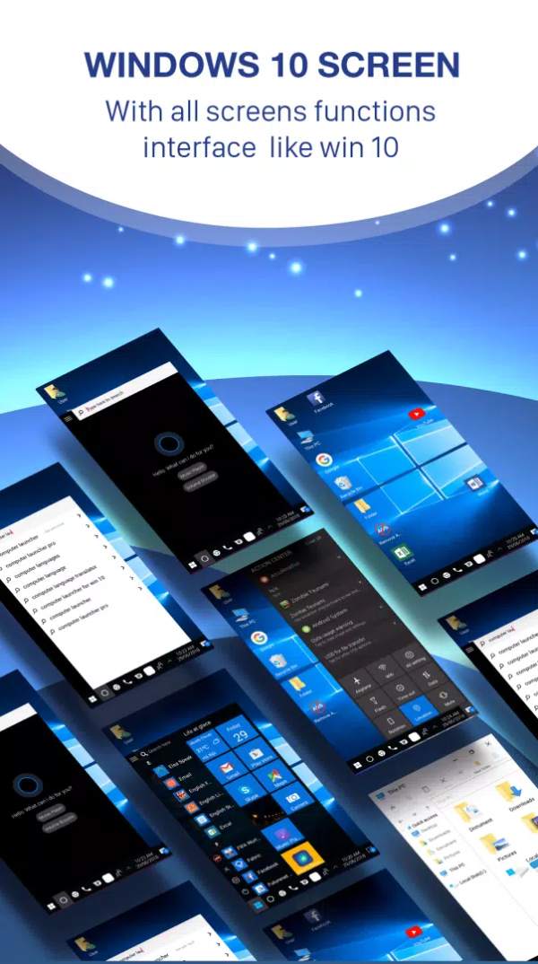 Computer launcher -Best launcher 2019 -for WIN 10 screenshot 5