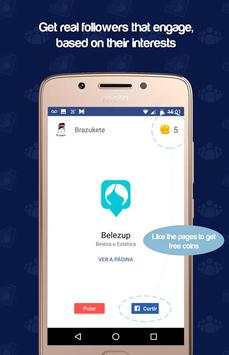 Likes for Facebook Pages - Free followers screenshot 3