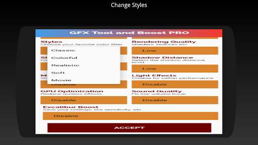 Gfx Tool Pro  For PUB Battlegrounds  - FPS Meter screenshot 11