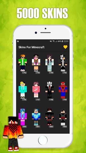 Skins for Minecraft PE screenshot 1
