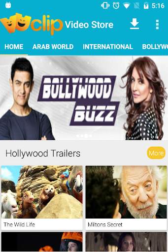 Vuclip Video Store screenshot 1