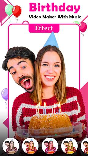 Birthday Video Maker with Song and Name screenshot 2