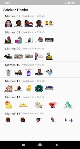 Stickers Para WhatsApp Memes MX - WAStickerApps screenshot 4