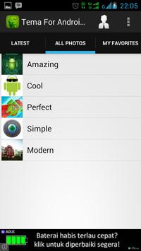 Tema For Android screenshot 7