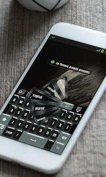 الوئام الظلام GO Keyboard screenshot 2