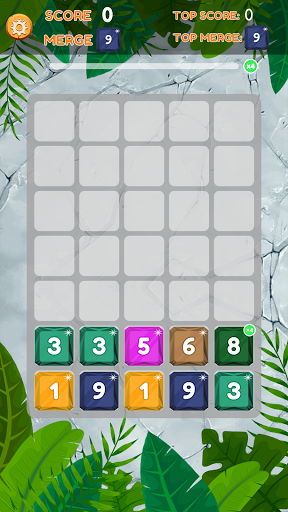 Diamond Merge Number - Drag and Merge Puzzle game screenshot 17