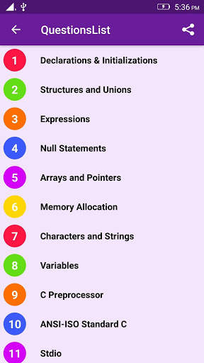 Learn C Programming स्क्रीनशॉट 3