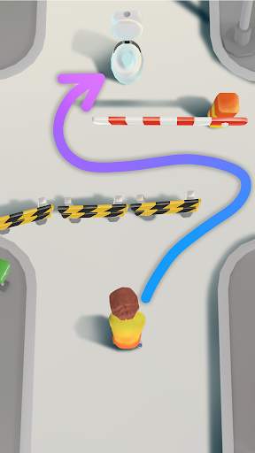 Toilet Rush King: Draw Shoot screenshot 1