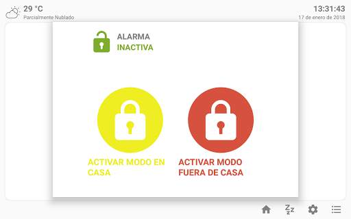 Panel de Control de Alarma MQTT screenshot 2