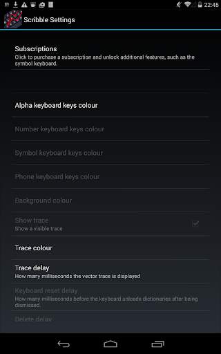 Scribble Keyboard स्क्रीनशॉट 6