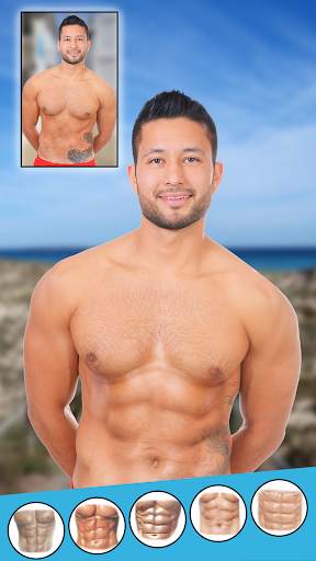 Six Pack Abs Photo Editor for Boys screenshot 1
