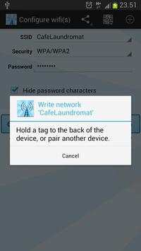 Instant NFC WiFi   Notify screenshot 2
