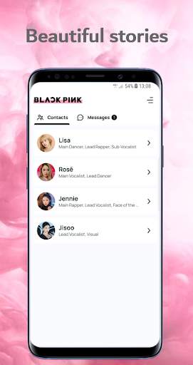 Blackpink Chat! Messenger Simulator screenshot 2