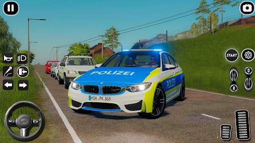 Police Super Car Parking Drive screenshot 2