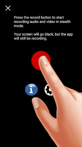 Black Screen Camera Free screenshot 2