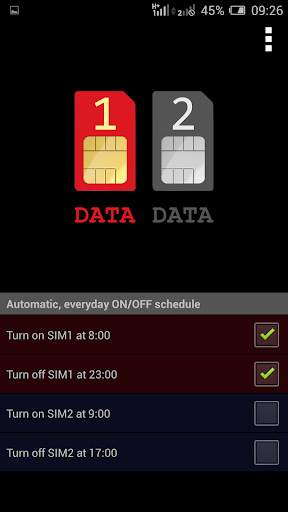 Dual SIM Switch Widget screenshot 4