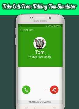Call From Talking Tom screenshot 1