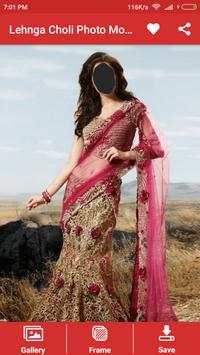 Lehnga Choli Photo Montage screenshot 1