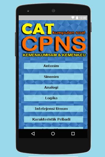 Soal CPNS 2020 - Kemenkumham Kemenkeu screenshot 1