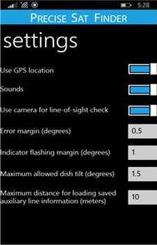 Precise Sat finder screenshot 6