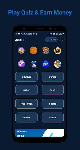 Quizee: Play Quiz & Earn money Unlimited Cash 2021 screenshot 1