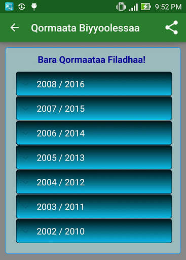 Qormaata Biyyoolessaa screenshot 3