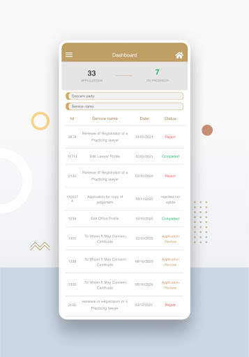 MOJ Lawyers App (UAE) تطبيق المحامين screenshot 7