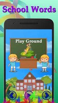 Learn School Words screenshot 5