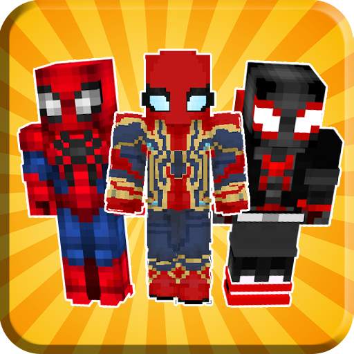 Minecraft Spider Man Skins SpidermanSkinsForMCPE